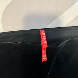 Spanx velvet leggings size xl